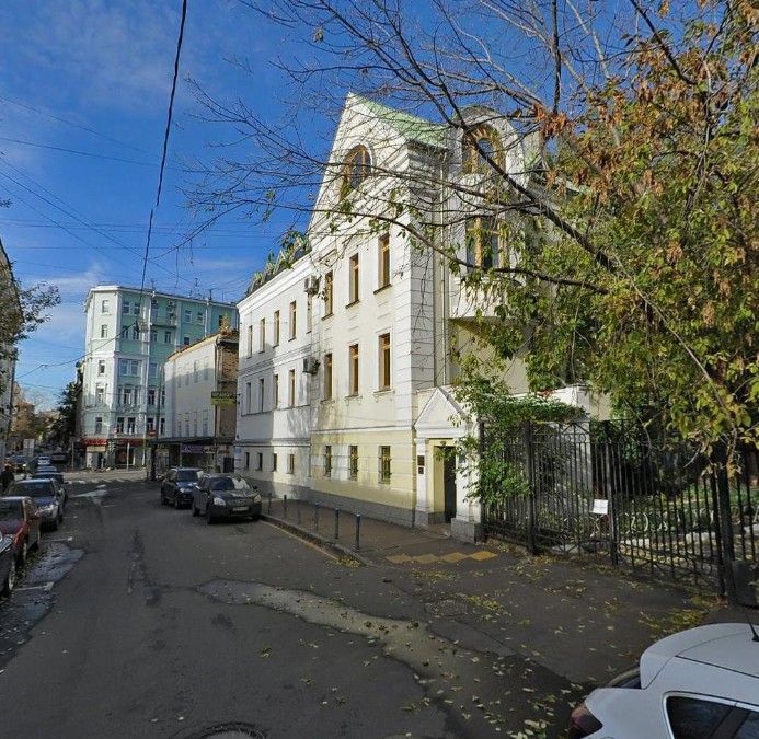 фасад дома, здание по адресу г Москва, Лялин пер, д 1/36 стр 2